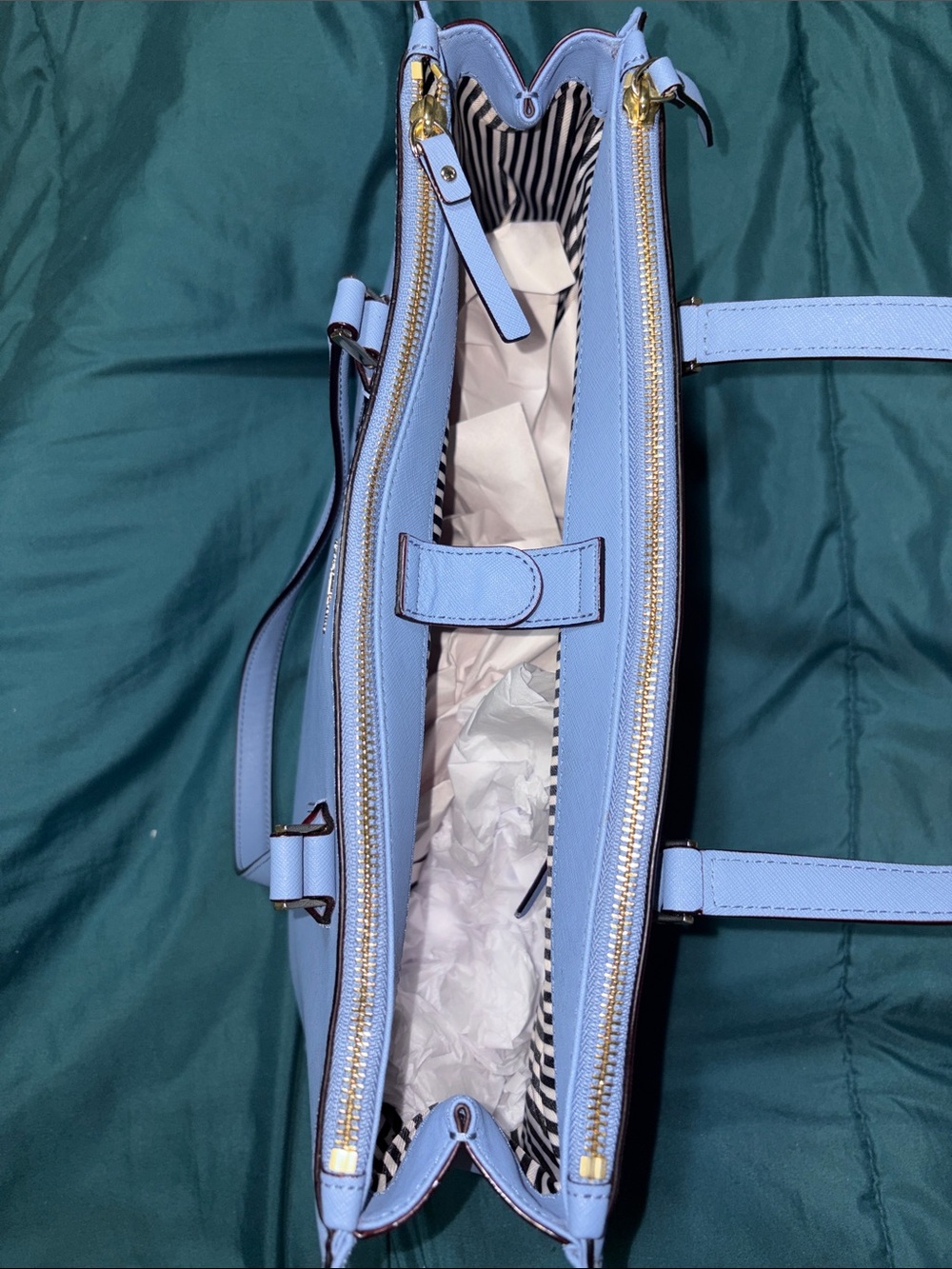 kate spade Lavender Blue Structured Tote - Picture 4 of 10